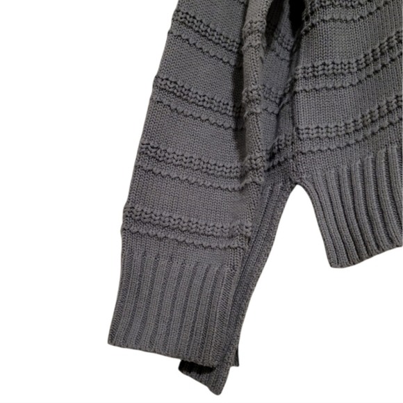 Cupcakes and Cashmere Striped Crew Neck Knit Sweater M - Picture 3 of 5